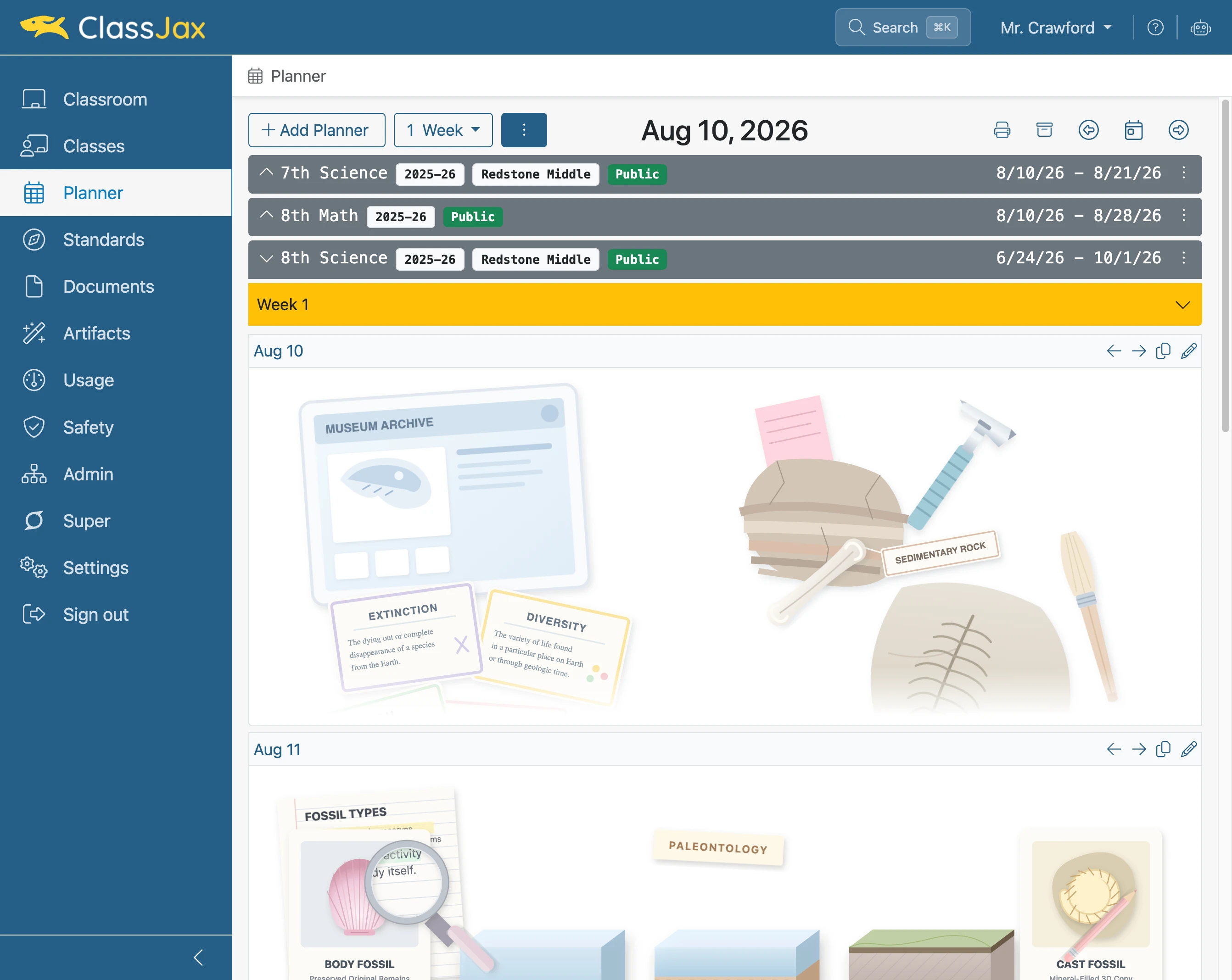 Click 'Switch to vertical layout'
