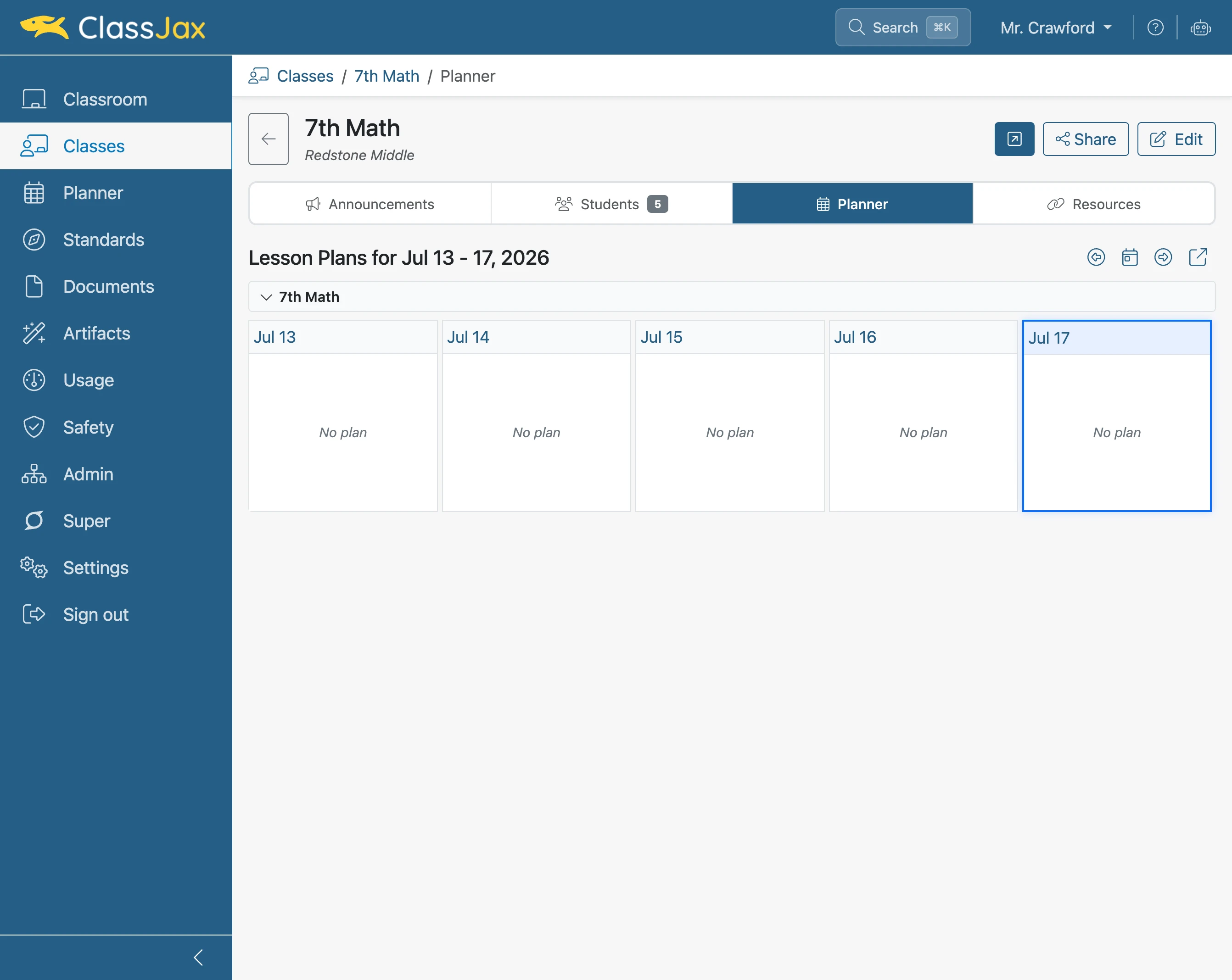 Click 'Open public class in new tab'